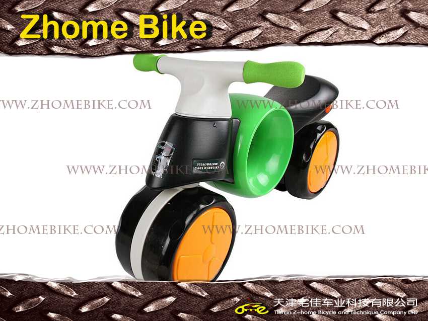 wooden baby balance bike